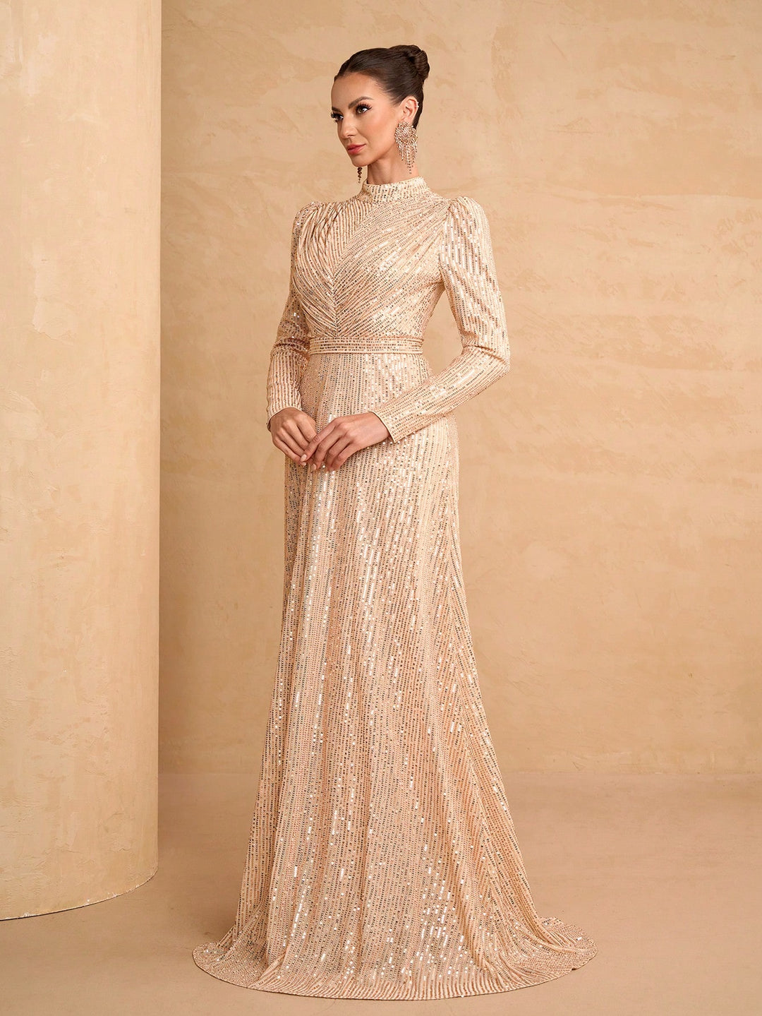 Rochie SHEIN, auriu