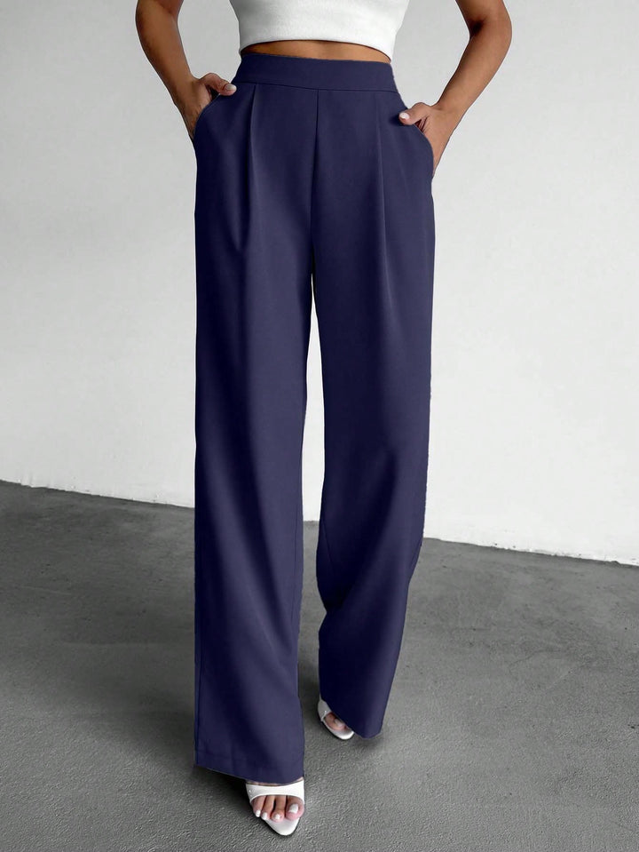 Pantaloni SHEIN, albastru