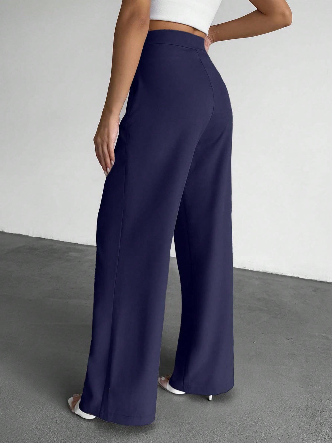 Pantaloni SHEIN, albastru