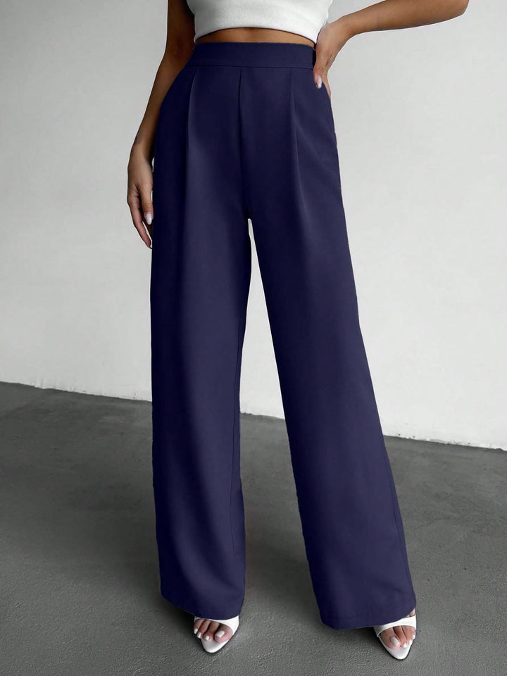 Pantaloni SHEIN, albastru