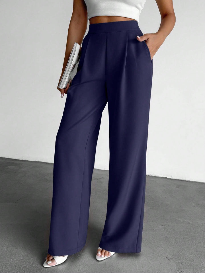 Pantaloni SHEIN, albastru