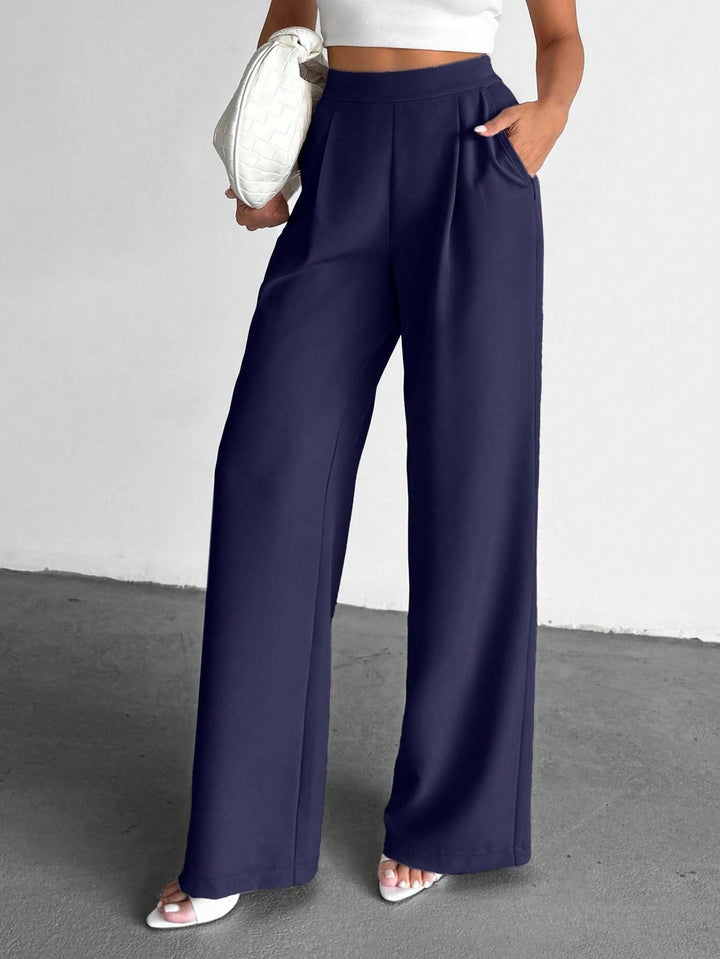 Pantaloni SHEIN, albastru