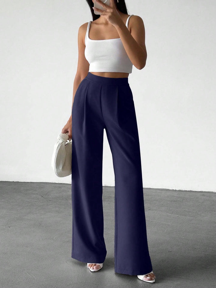 Pantaloni SHEIN, albastru