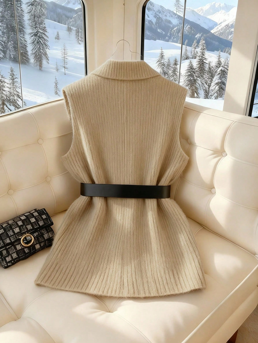 Cardigan SHEIN, kaki