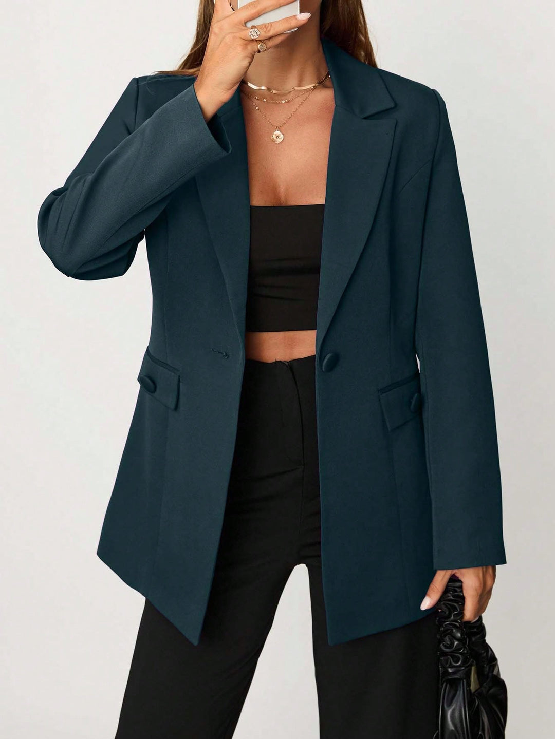 Sacou SHEIN, verde