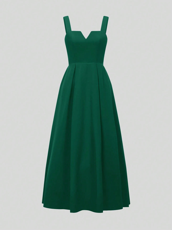 Rochie maxi SHEIN, verde