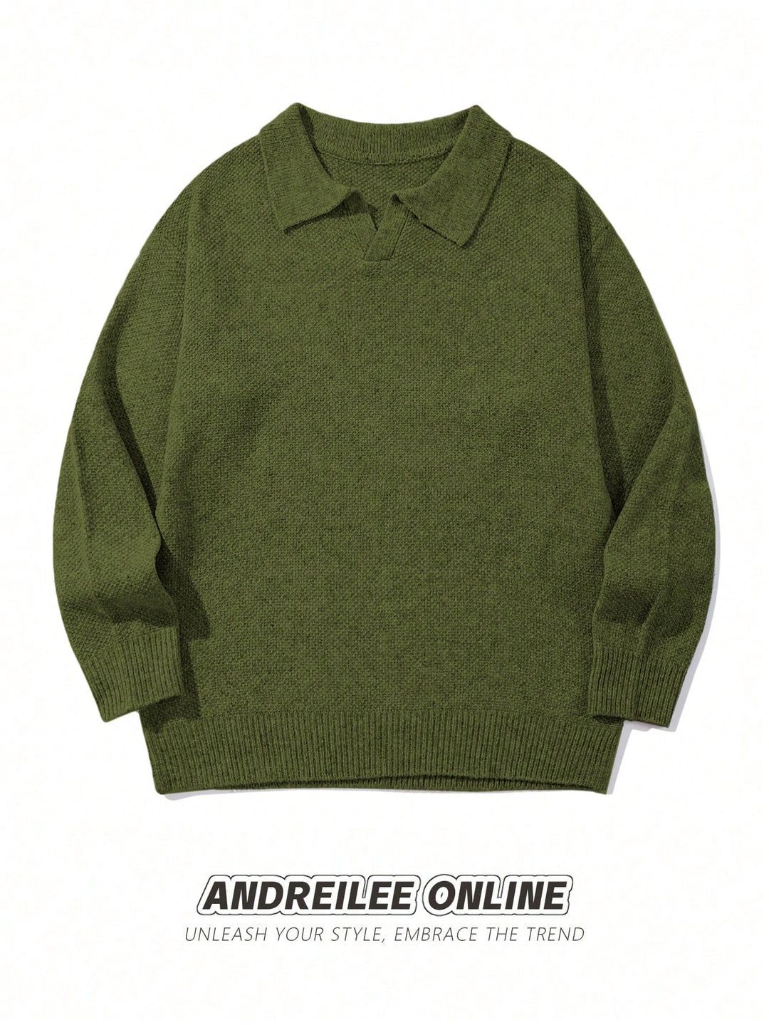 Pulover SHEIN, verde