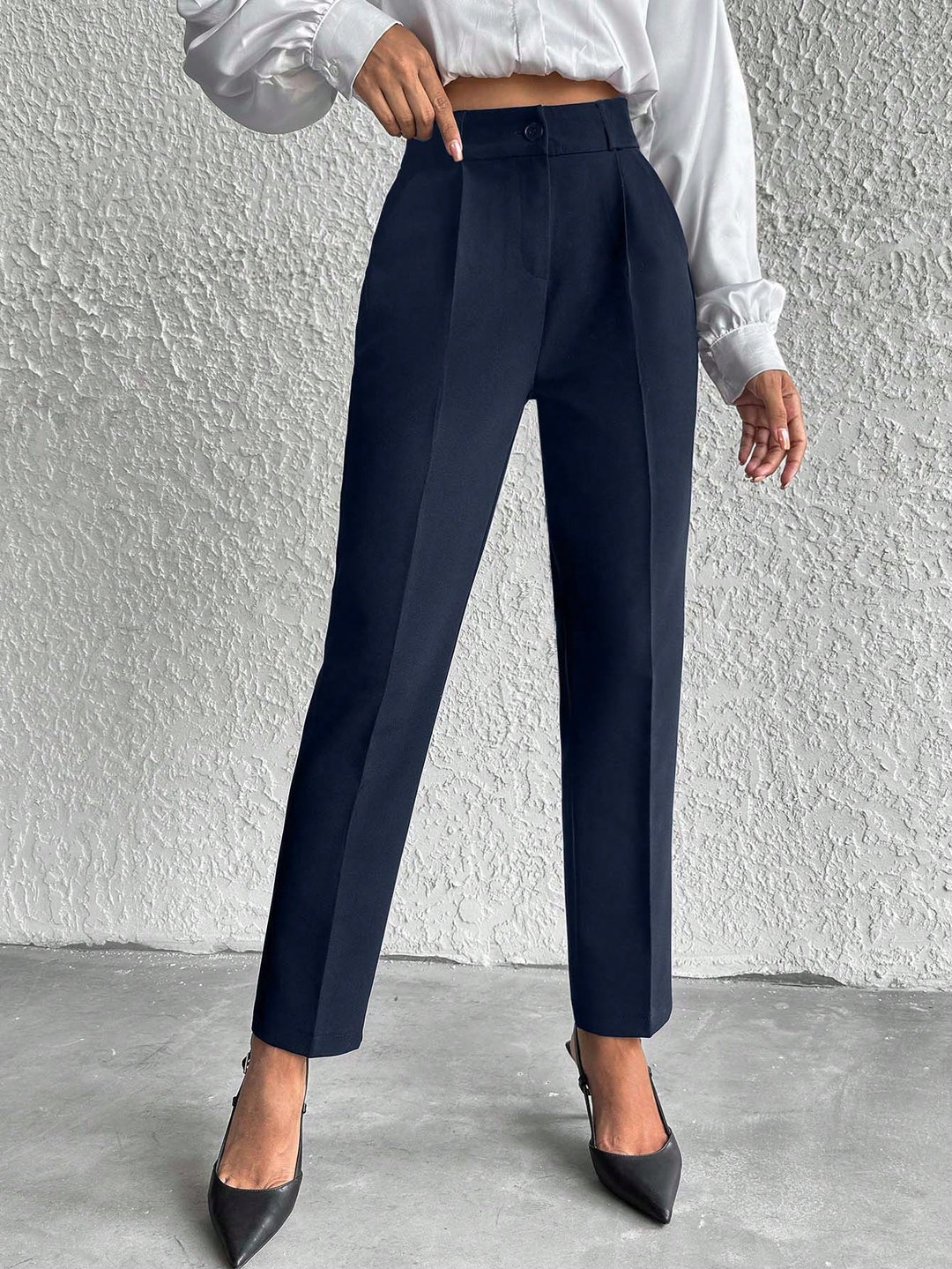 Pantaloni SHEIN, albastru