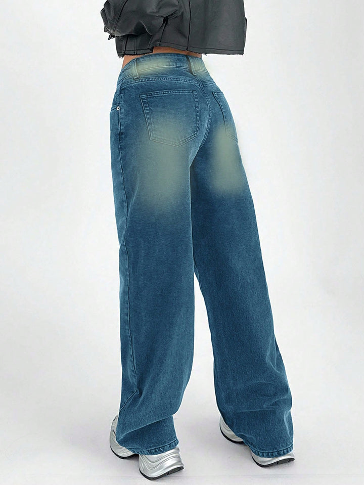 Jeans SHEIN, albastru