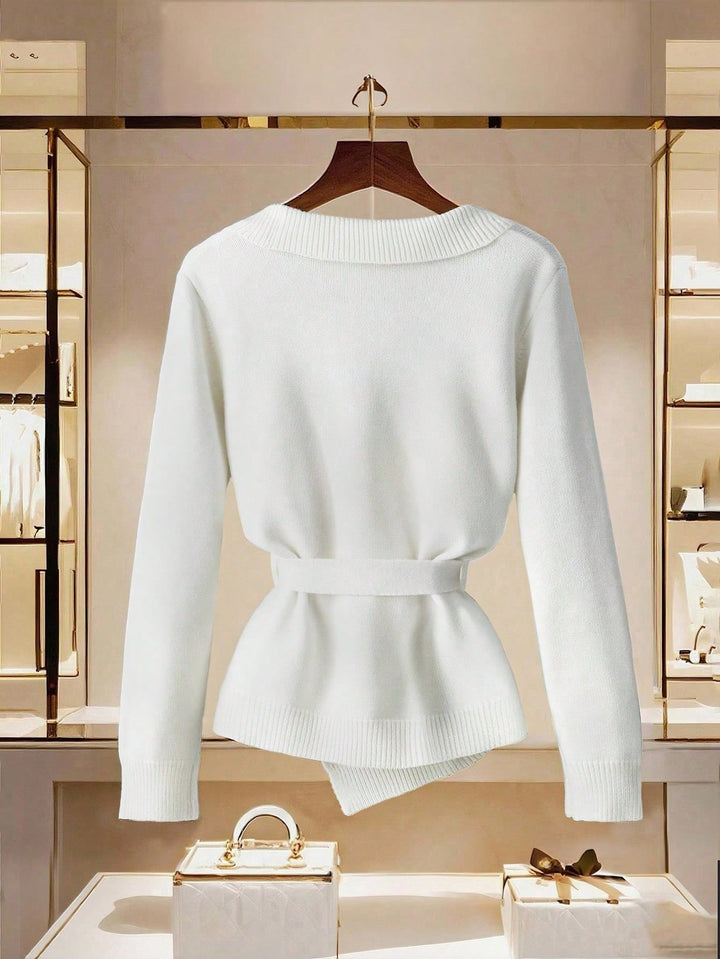 Cardigan SHEIN, alb
