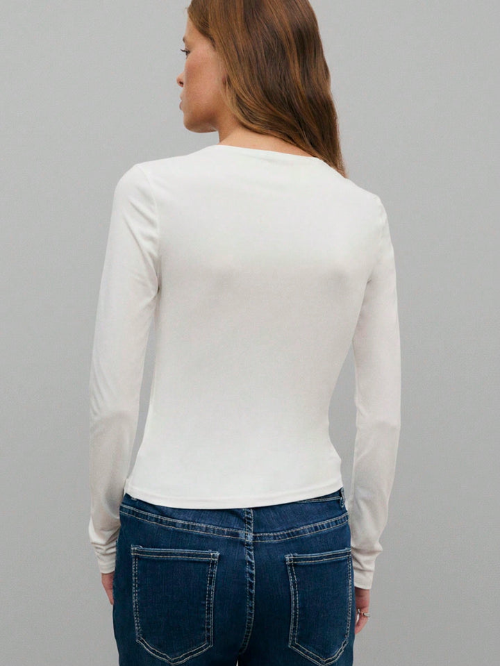 Top SHEIN, alb