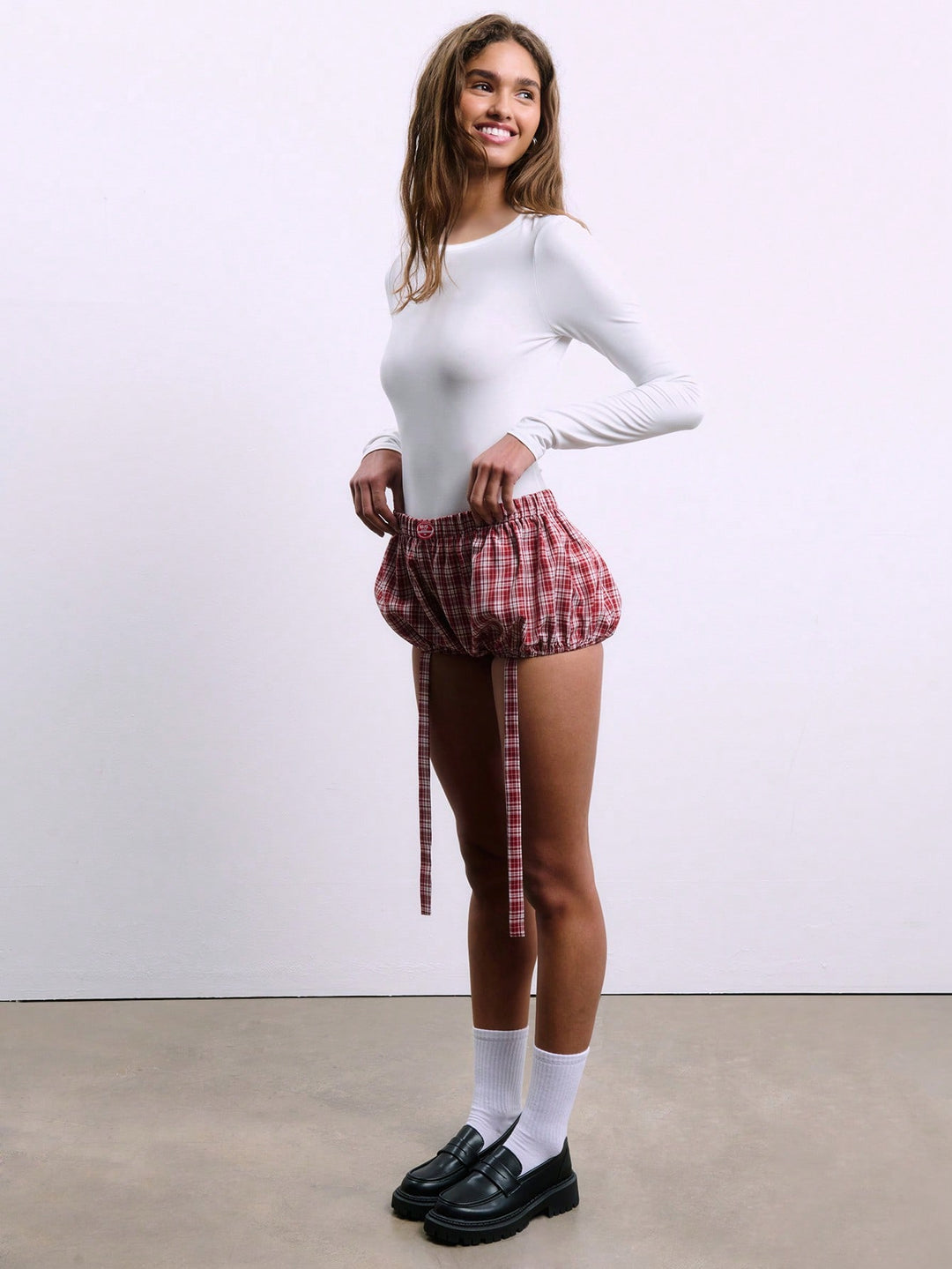 Top SHEIN, alb
