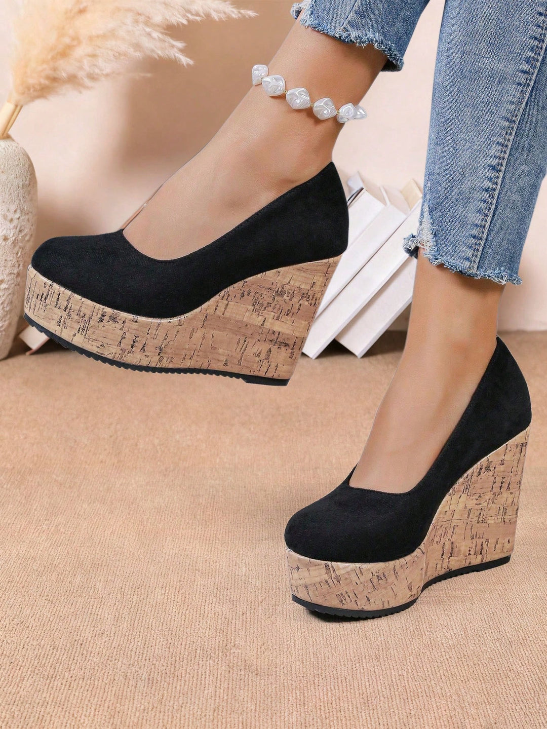 Sandale SHEIN, negru
