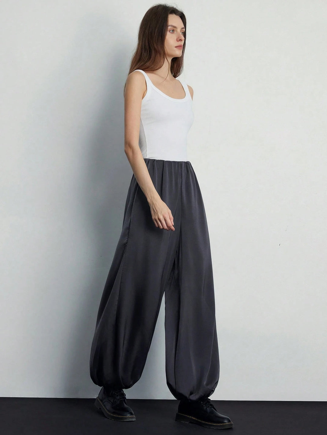 Pantaloni SHEIN, gri