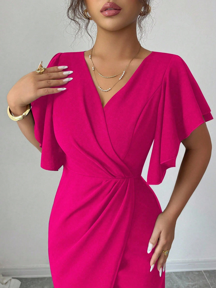 Rochie maxi SHEIN, roz