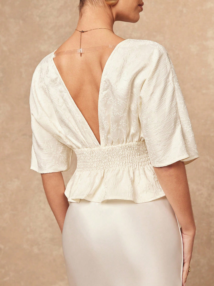 Top SHEIN, bej