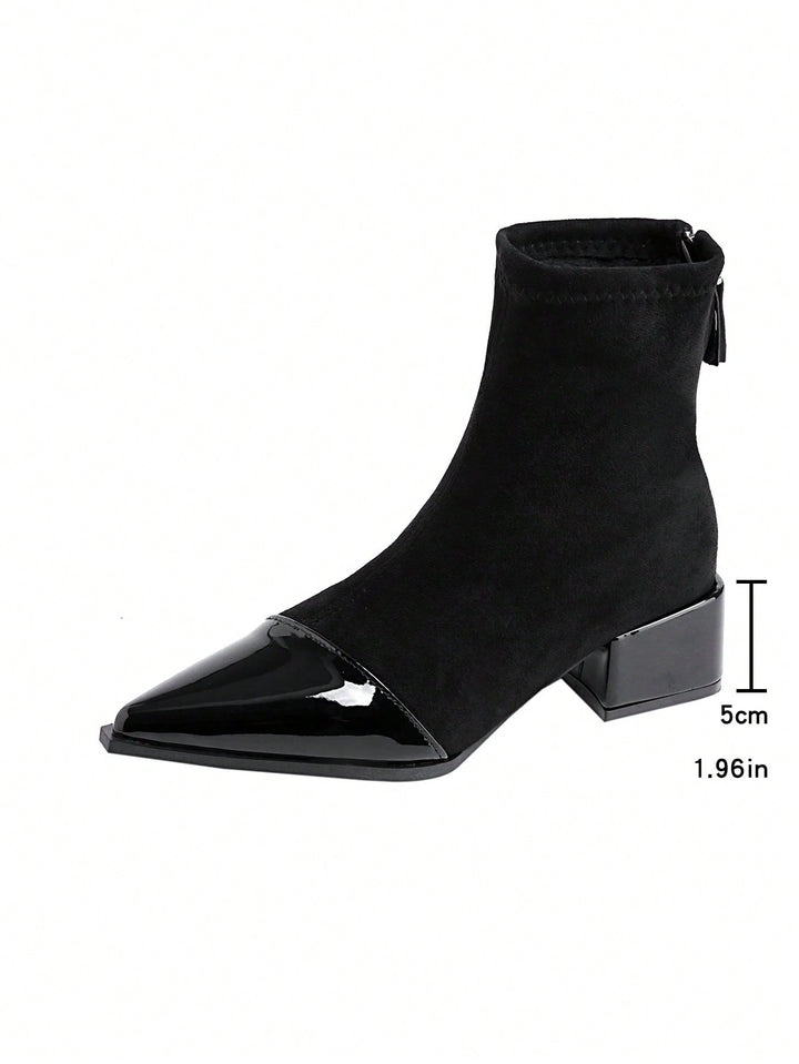 Botine SHEIN, negru