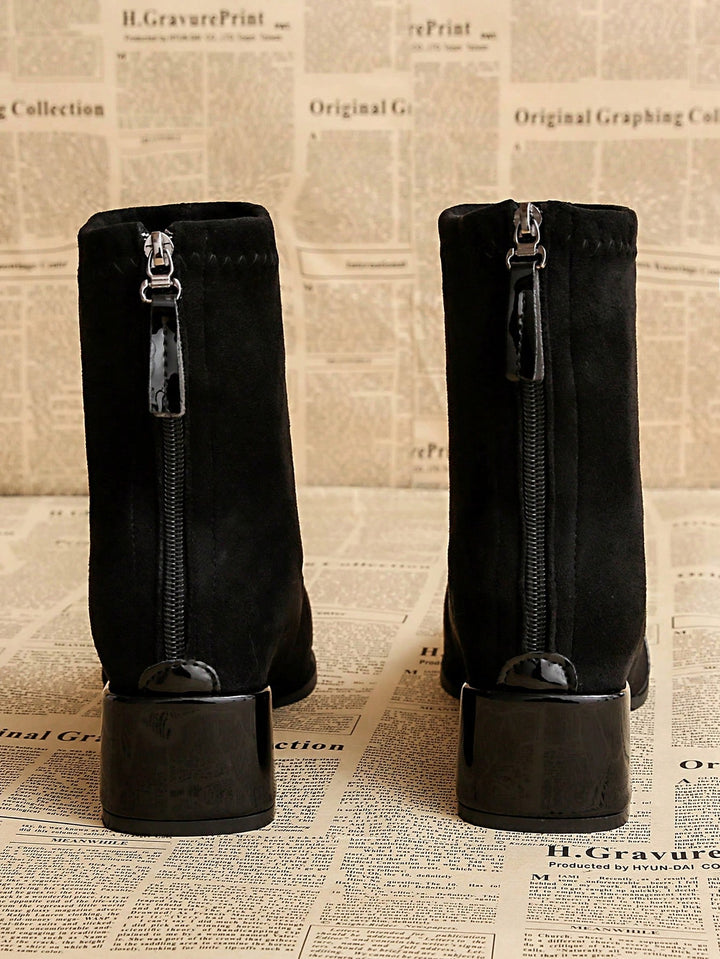 Botine SHEIN, negru