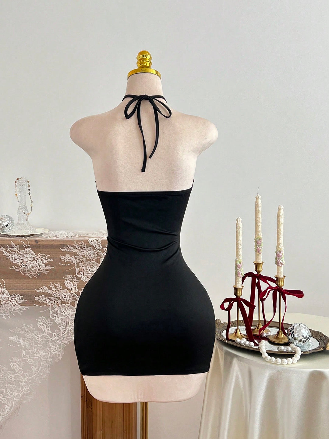 Rochie mini SHEIN, negru