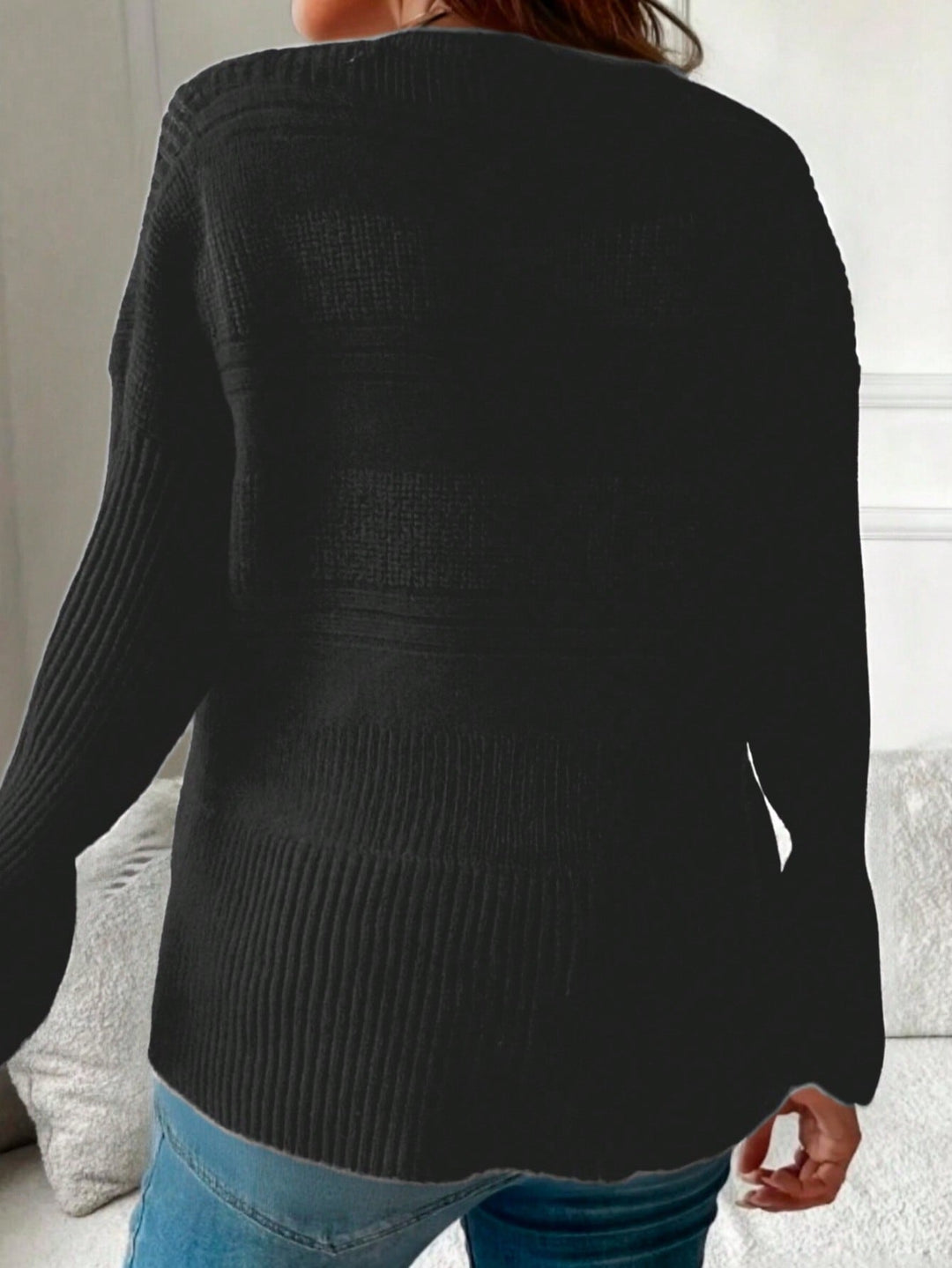 Cardigan SHEIN, negru