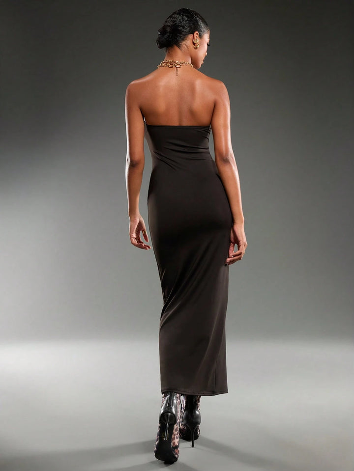 Rochie maxi SHEIN, negru