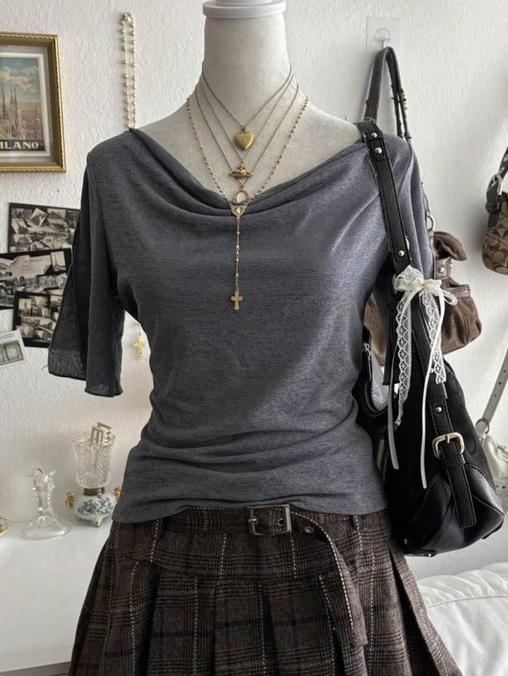 Tricou SHEIN, gri