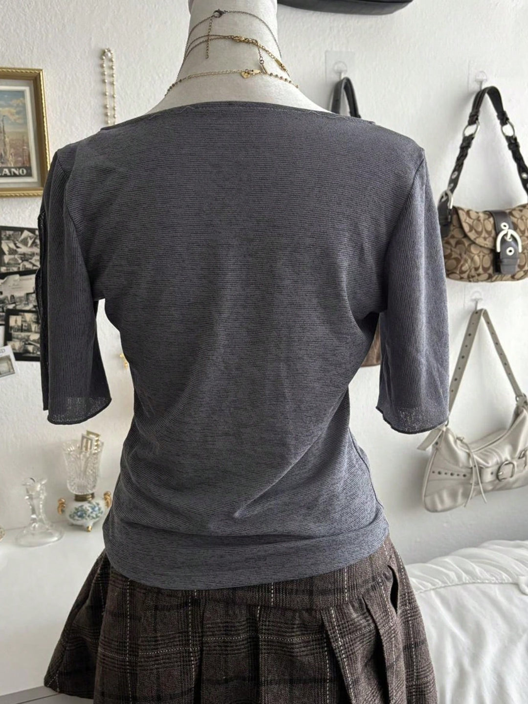 Tricou SHEIN, gri