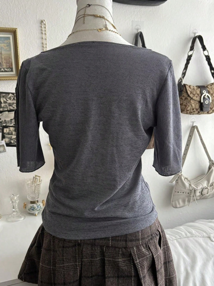 Tricou SHEIN, gri