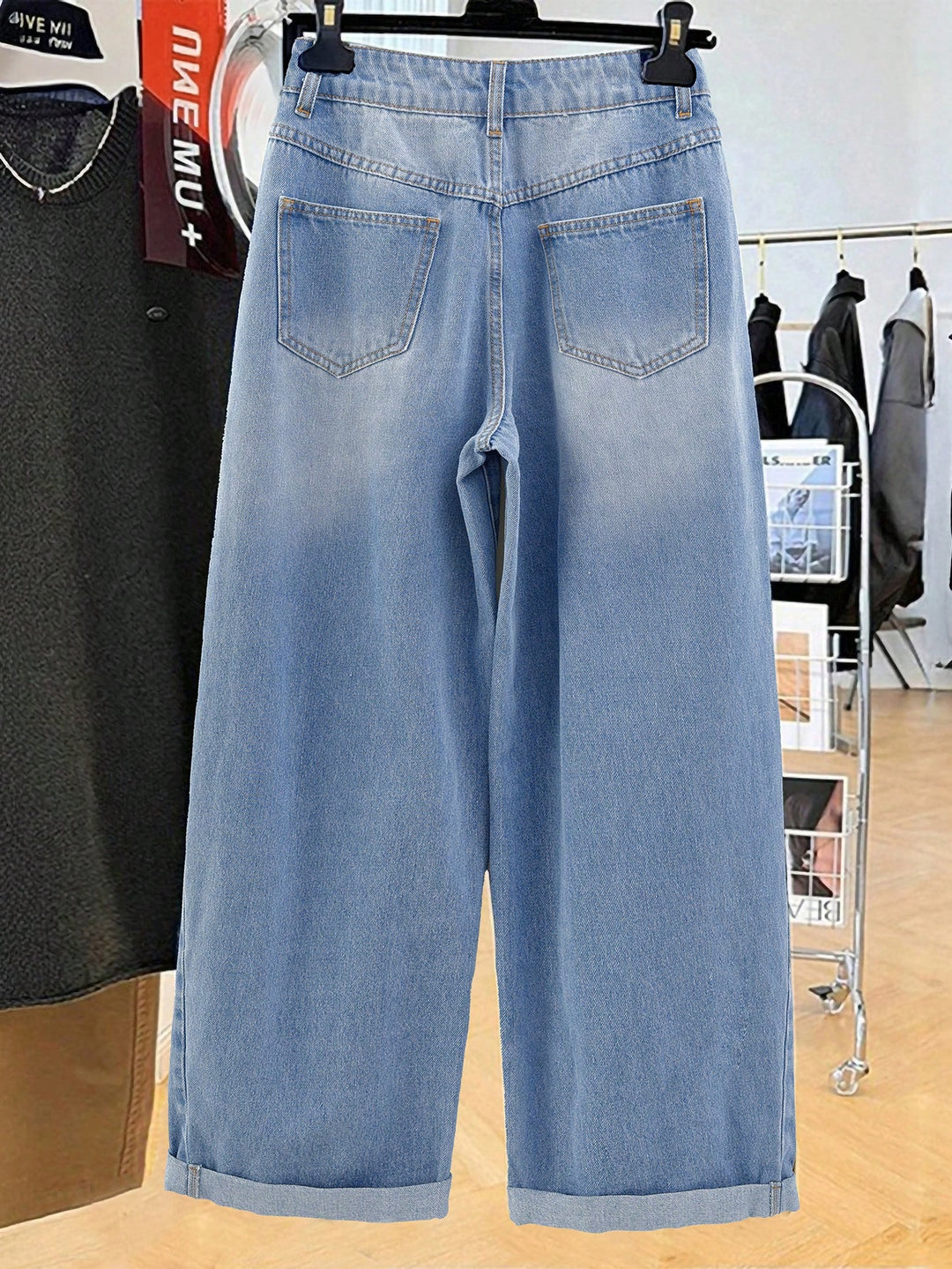 Jeans SHEIN, albastru