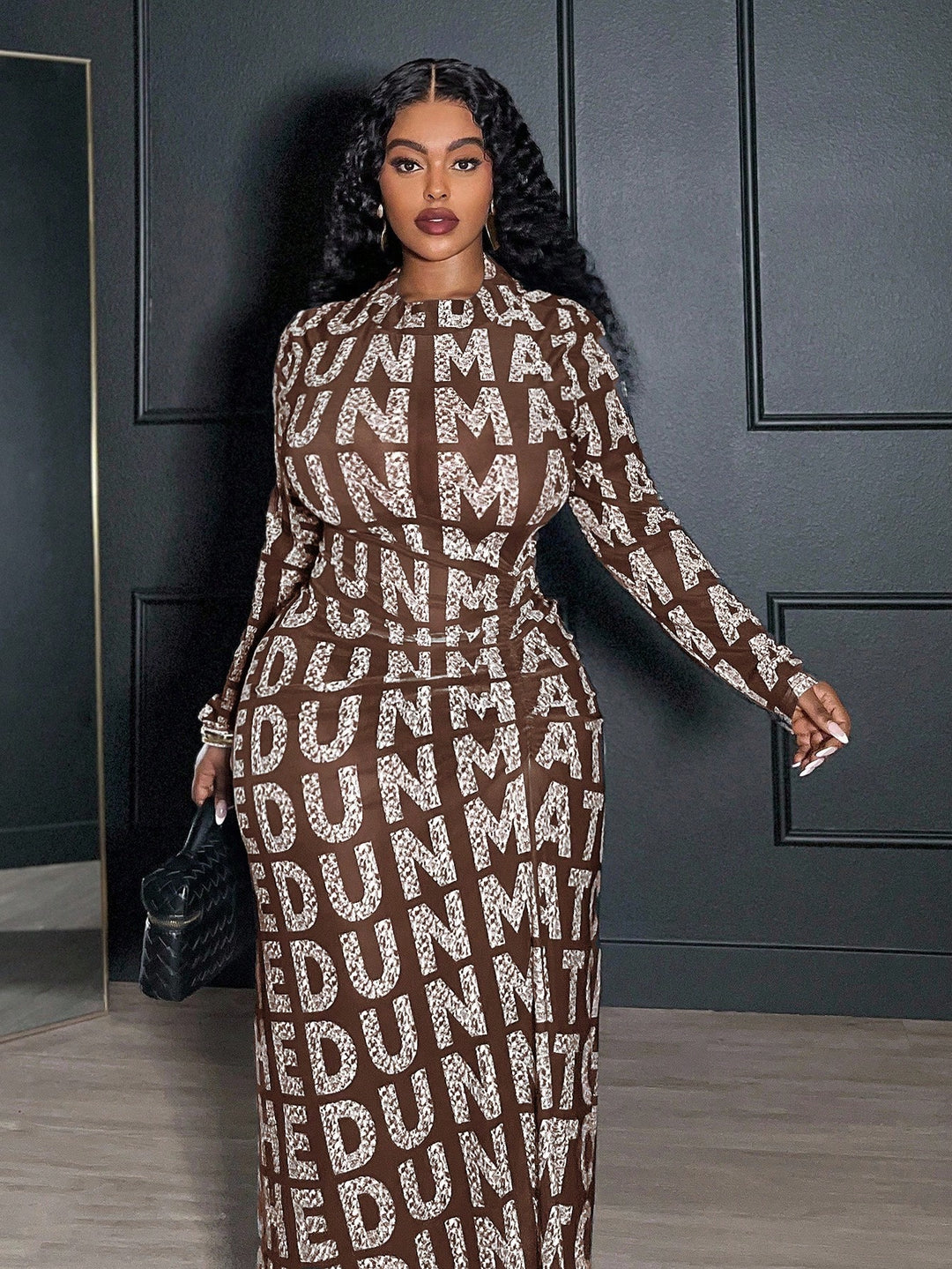 Rochie SHEIN, maro