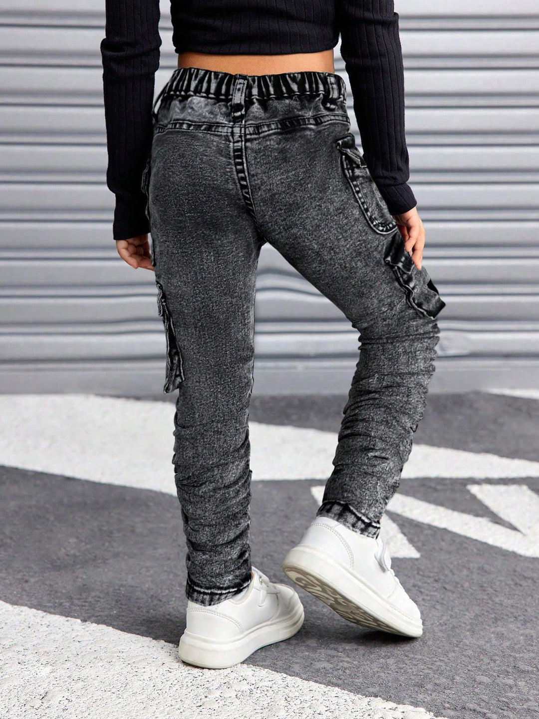 Jeans SHEIN, gri