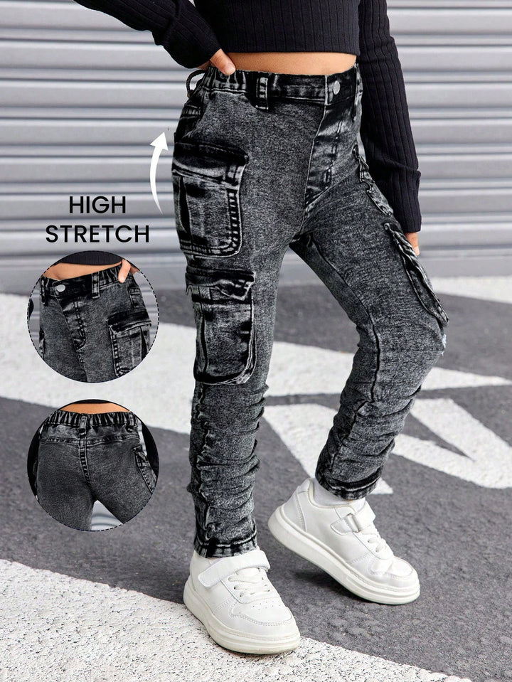 Jeans SHEIN, gri