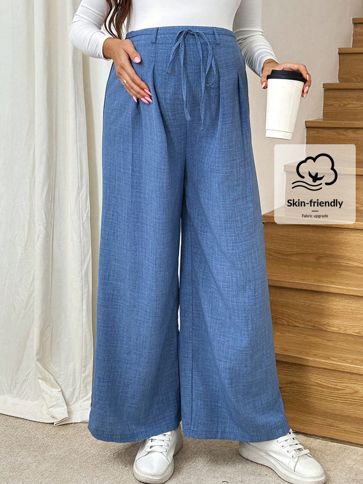 Pantaloni SHEIN, albastru