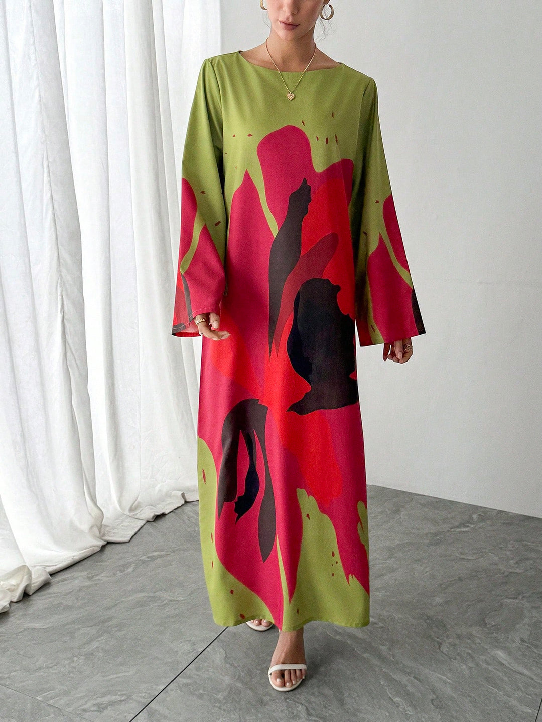 Rochie SHEIN, verde