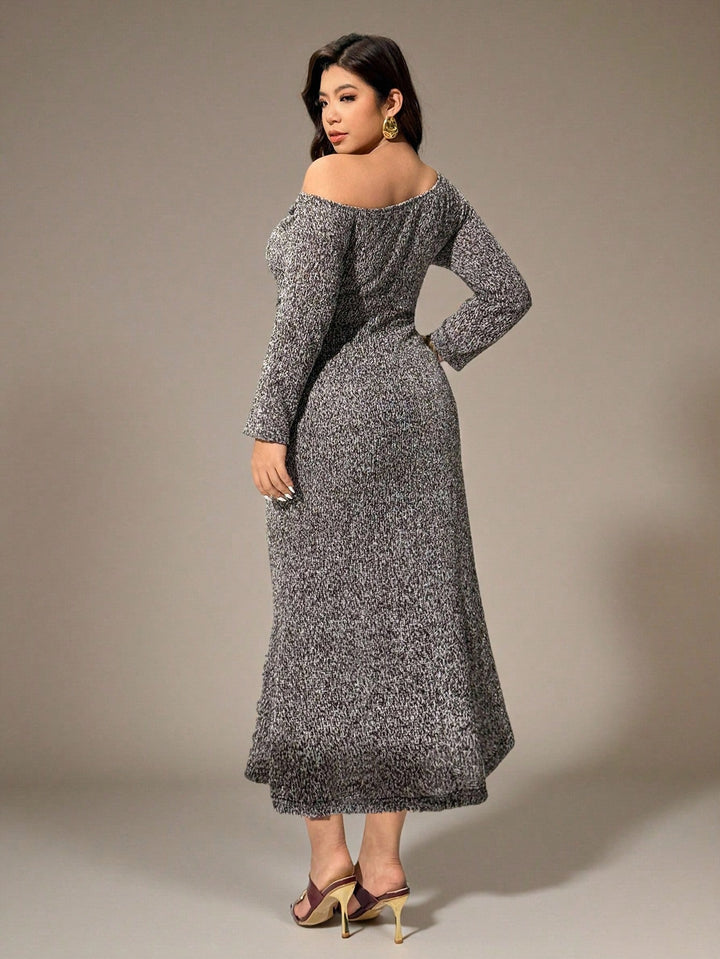 Rochie midi SHEIN, mix culori