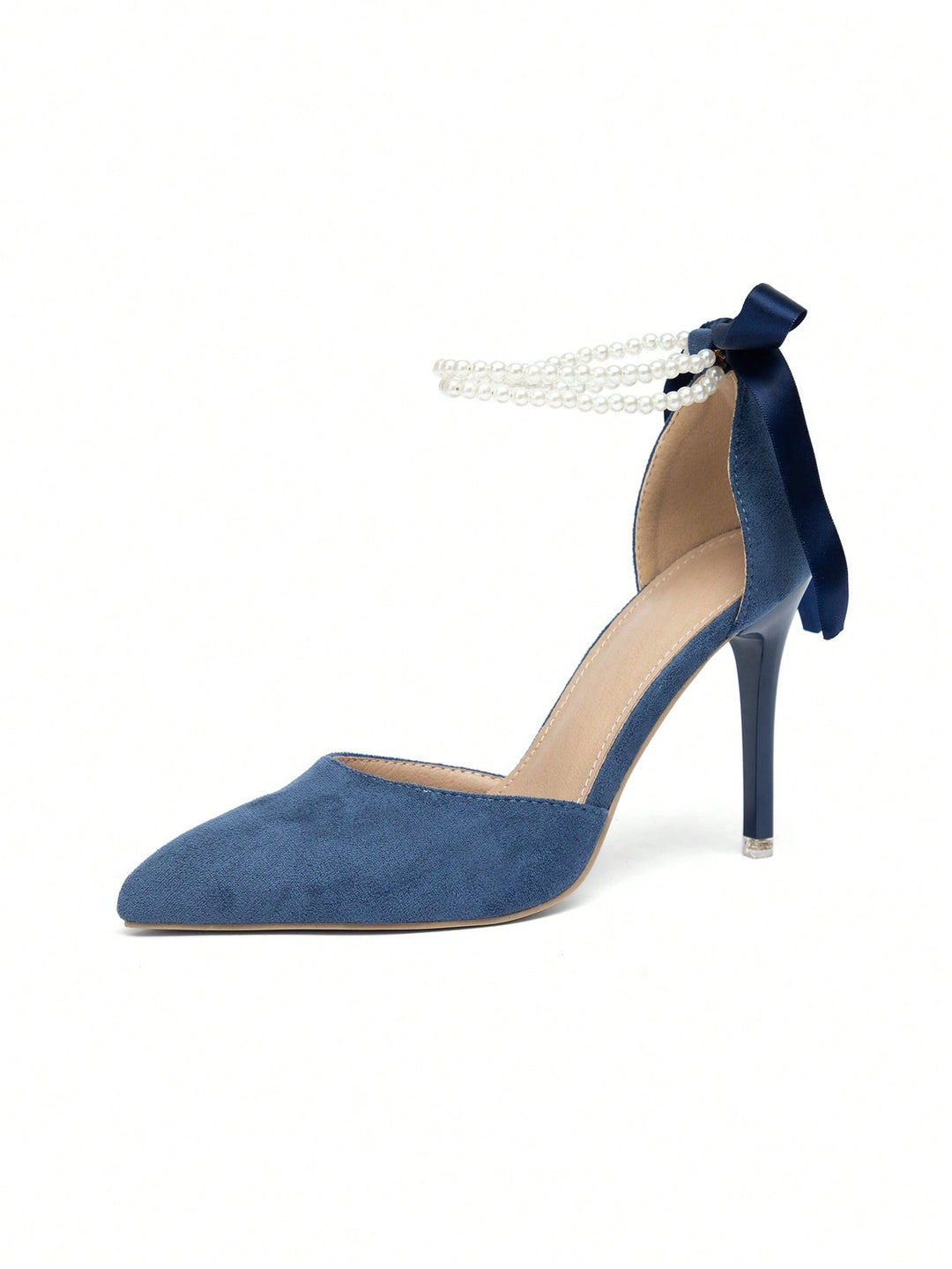 Pantofi cu toc SHEIN, albastru
