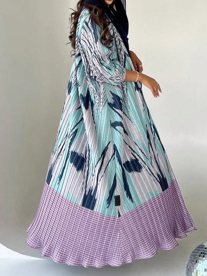 Set caftan și jalabiya SHEIN, mix culori