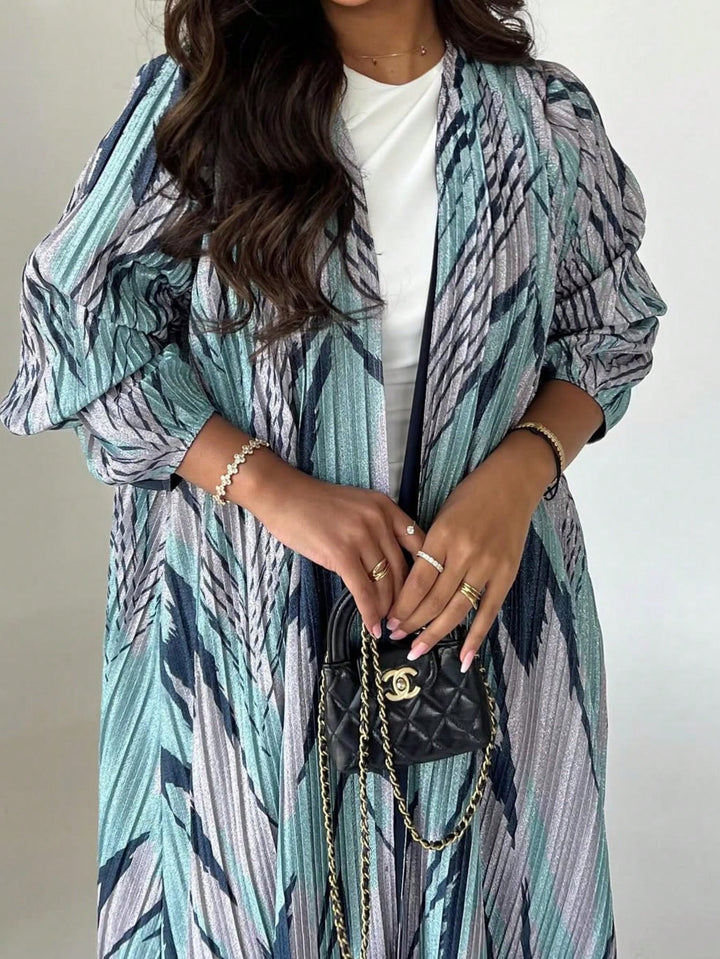 Set caftan și jalabiya SHEIN, mix culori