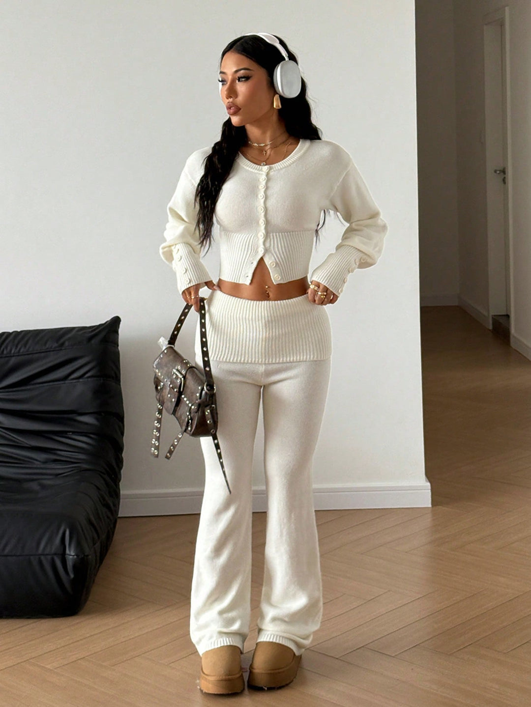 SHEIN tunika, krém