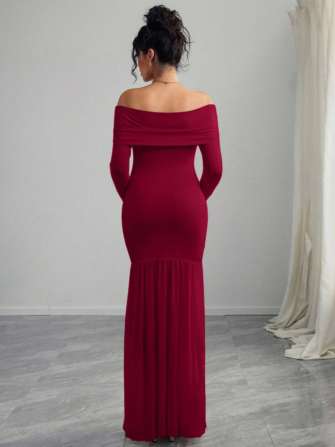 Rochie SHEIN, vișiniu
