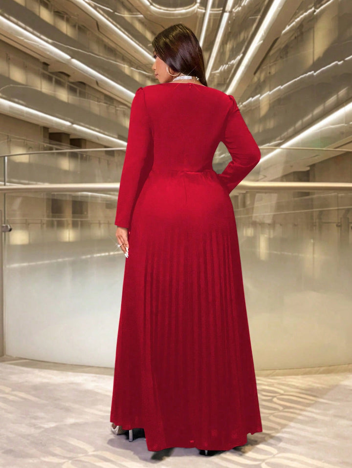 Rochie maxi SHEIN, roșu