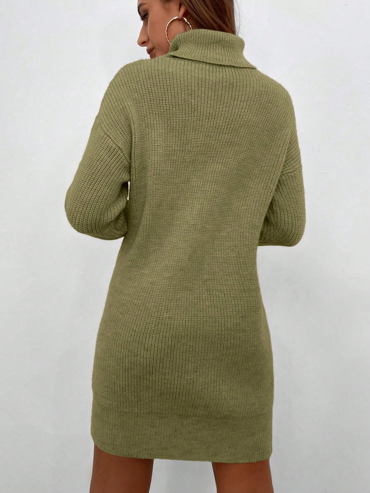 Rochie SHEIN, kaki