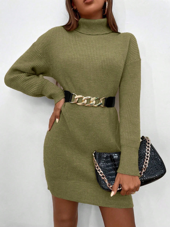 Rochie SHEIN, kaki