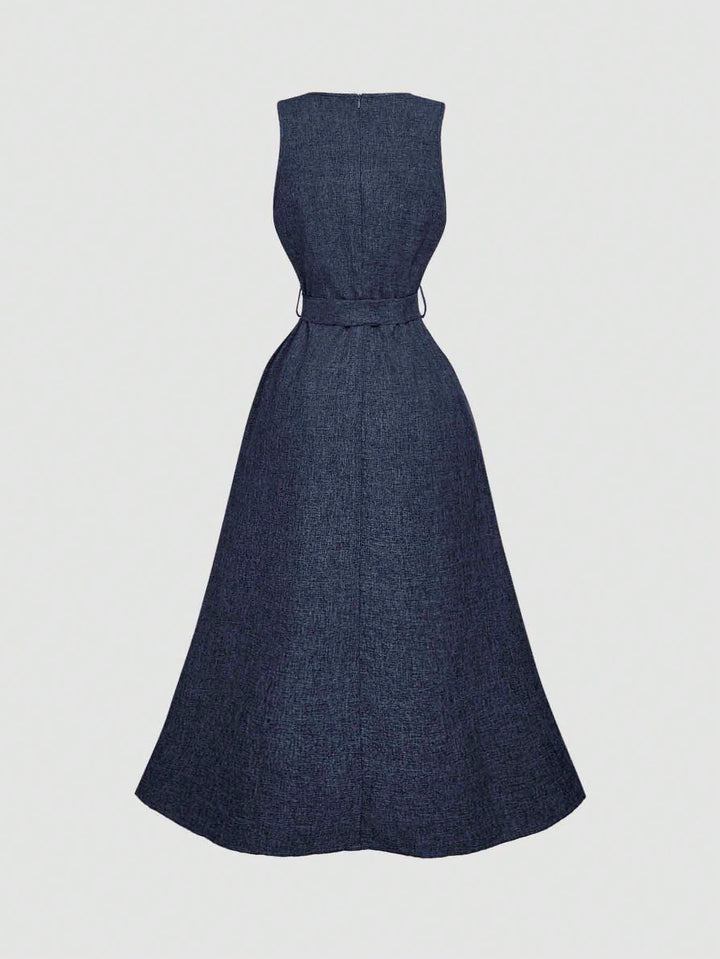 SHEIN Maxi ruha, kék
