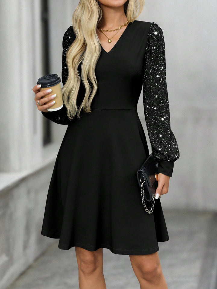 Rochie scurtă SHEIN, negru