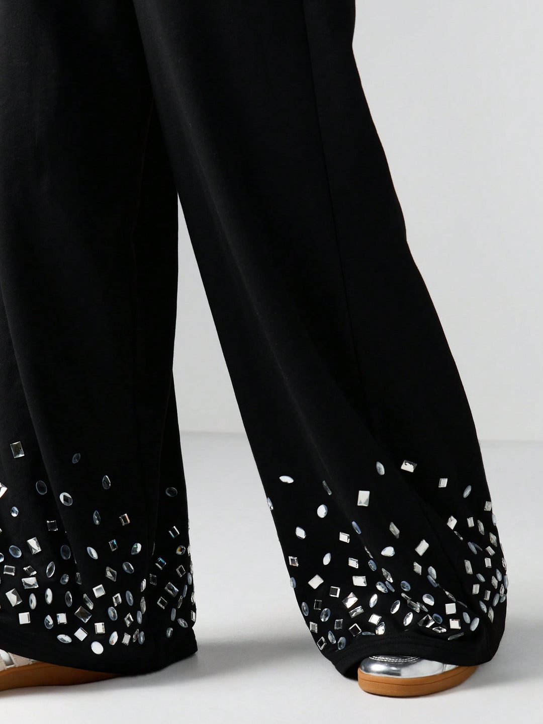 Pantaloni SHEIN, negru