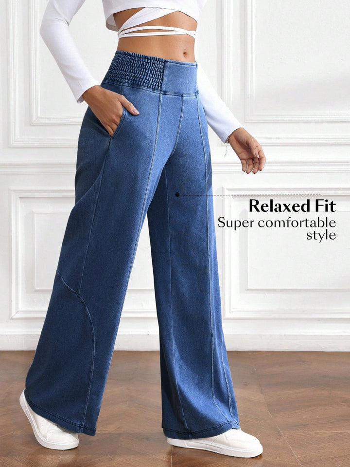 Jeans SHEIN, albastru