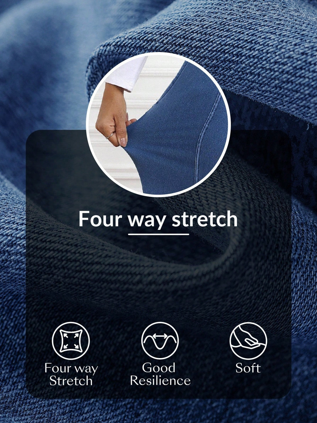 Jeans SHEIN, albastru