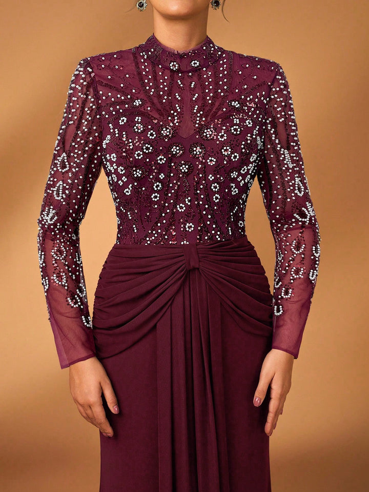 Rochie SHEIN, vișiniu