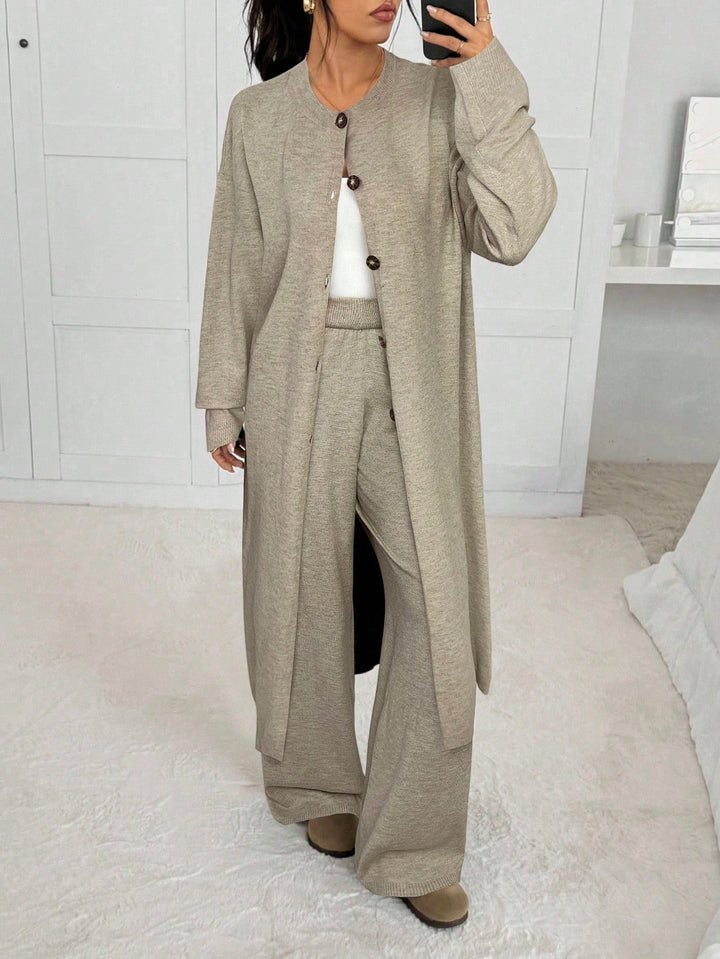Cardigan SHEIN, kaki